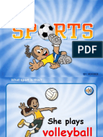 Sports PPT Flashcards Fun Activities Games - 41177