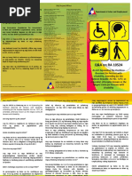Ra 7277 - Magna Carta For Pwds | PDF