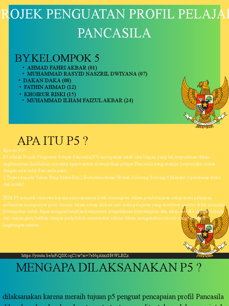 Pelaksanaan Projek P5 di Sekolah | PDF | Karier & Perkembangan