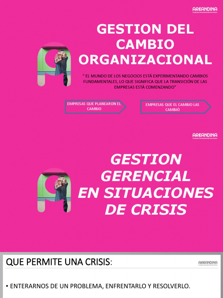 Gestión del Cambio Organizacional | PDF | Planificación