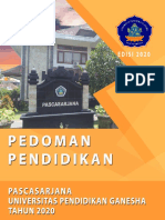 Pedoman Pendidikan Pascasarjana Undiksha 2020