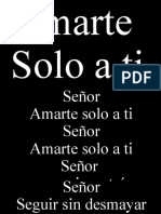 Amarte Solo A Ti Lista 04 09 23
