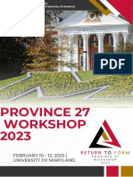 Province Workshop Program