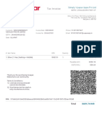 Payment Invoice