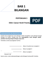 Bab 1 Pertemuan 3 Bilangan Berpangkat KPK Dan FPB