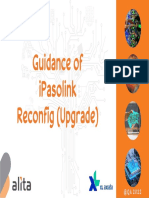 Guidance of Ipasolink Reconfig (Upgrade)