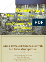 Sirah Nabawiyah 46 Masa Tribulasi Sarana Dakwah Dan Kekuatan Spiritual