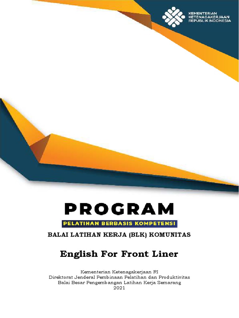 Pelatihan Bahasa Inggris untuk Frontliner | PDF
