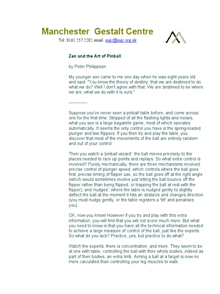 Zen and The Art | PDF | Science & Mathematics