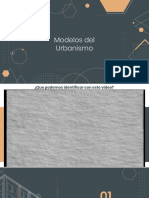 SESION 6-7 - MODELOS DE URBANISMO - PLANEAMIENTO URBANO