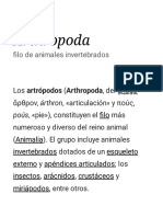 Arthropoda - Wikipedia, La Enciclopedia Libre
