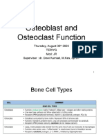 (Basic Science) - 31 Agustus 2023 - Osteoblast and Osteoclast Function