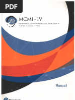 MCMI-IV Manual | PDF