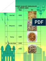 Pricelist Jajan Lebaran 2023