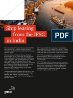 Ship Leasing in Ifsc in India