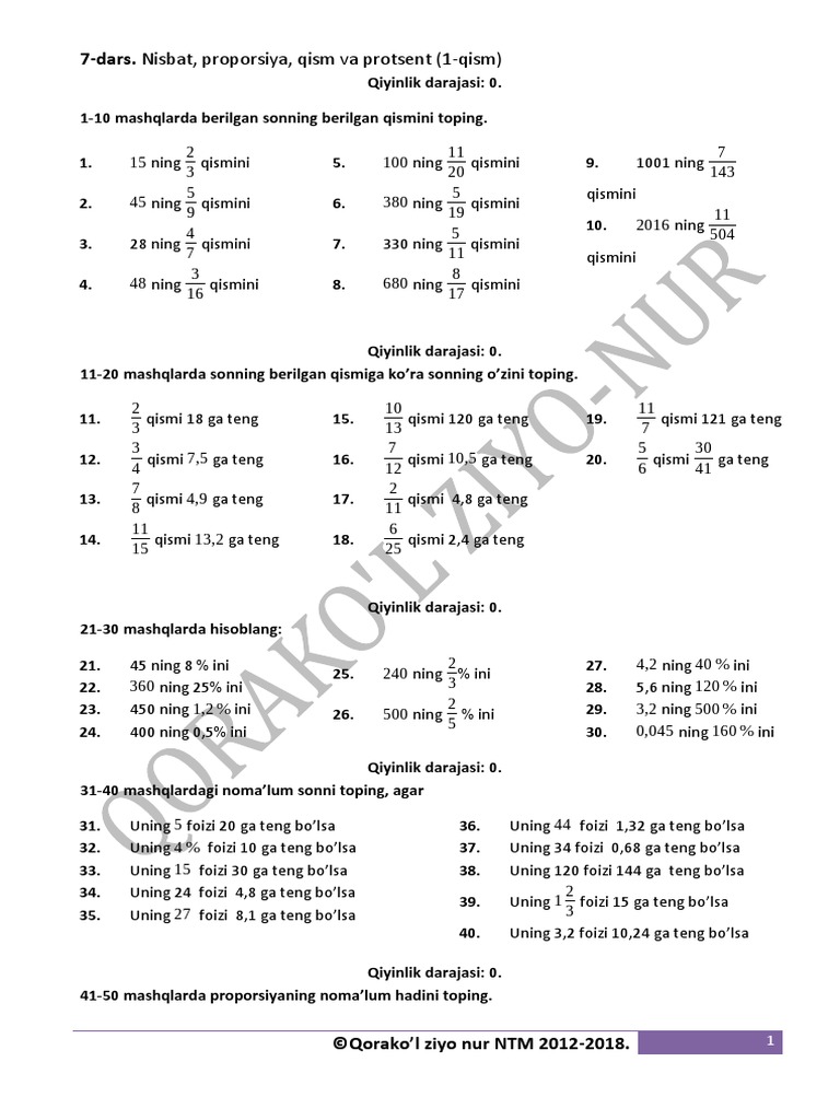 Ismlarning jinsiy mosligi foizlari