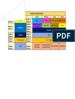 Horario Icahch Primer Semana