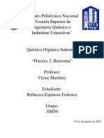 Laboratorio de Química Industrial - Práctica 2 (Benzoína) (Reporte)
