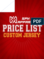 Price List SPH 2023