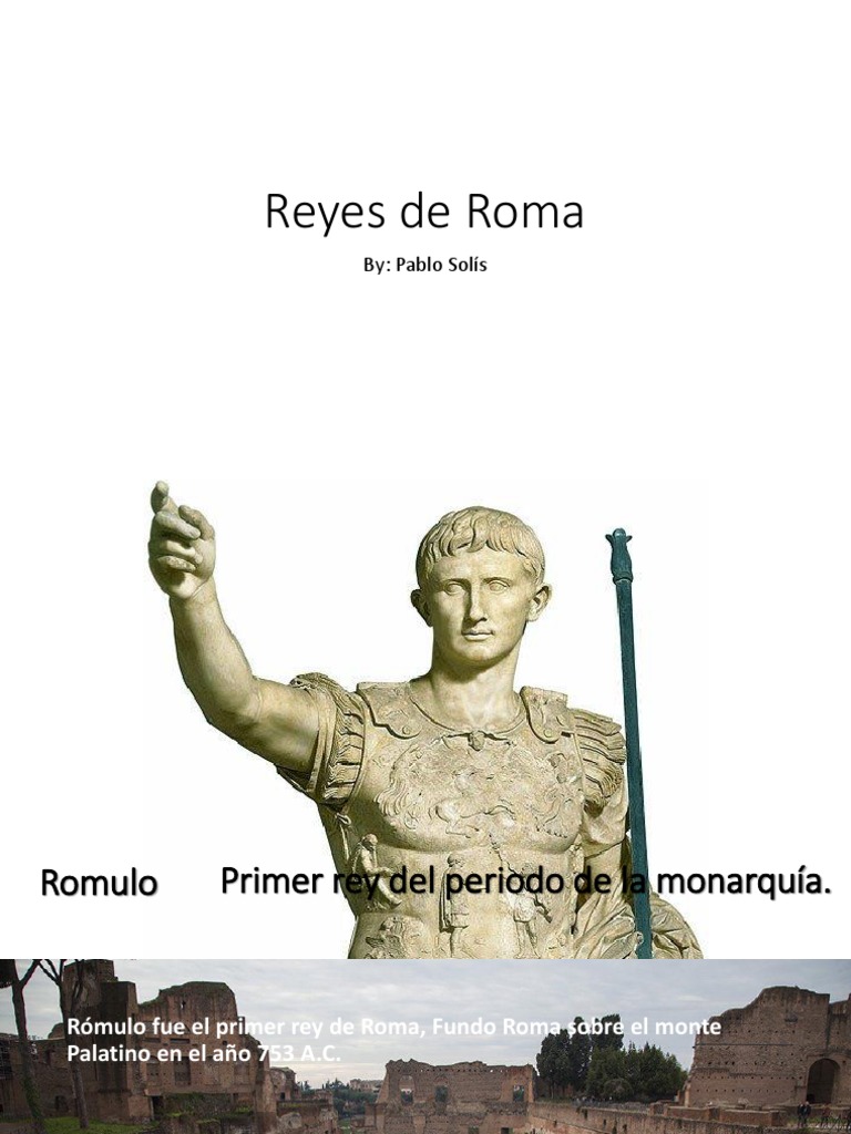 Reyes de Roma Presentacion | PDF