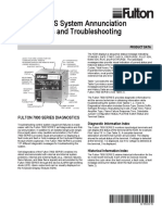 7800 SERIES System Annunciation Diagnostics and Troubleshooting