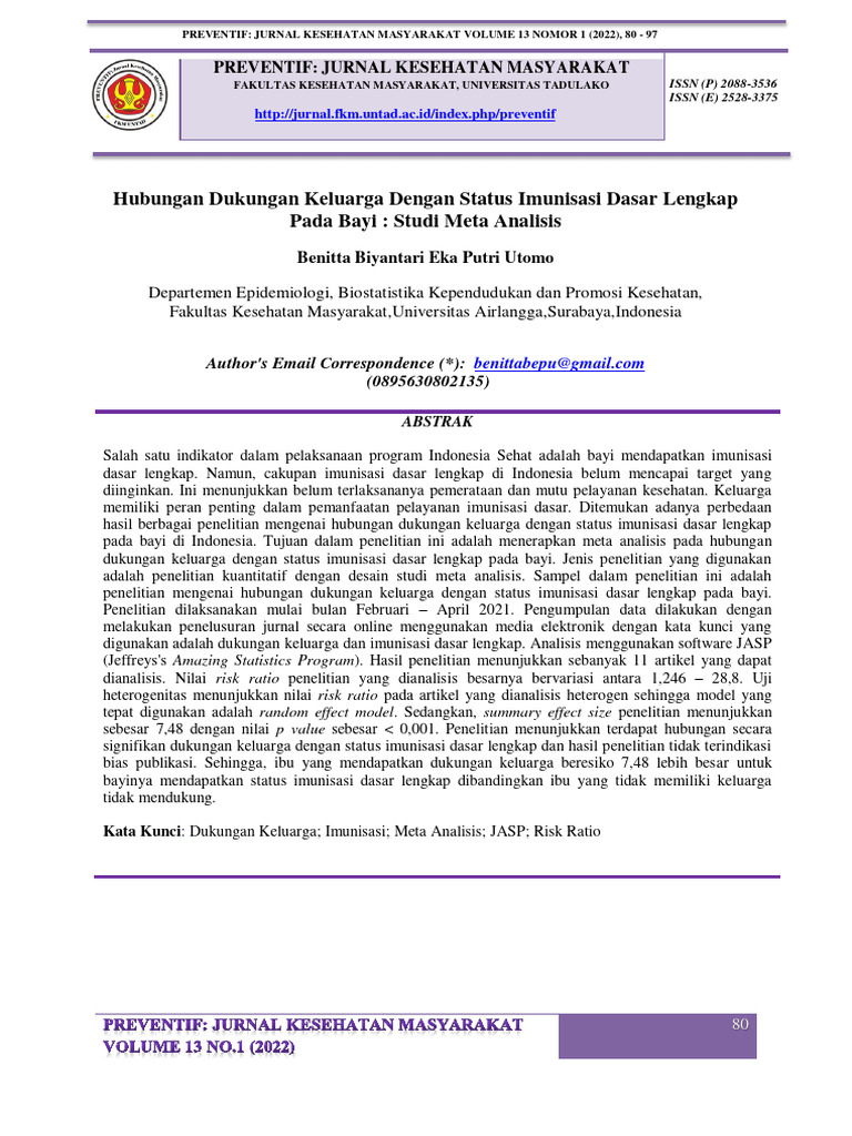 263-Article Text-2068-1-10-20220329 | PDF | Kesehatan Holistik