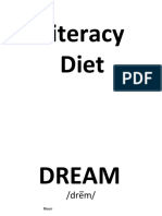 1 Literacy Diet Dream