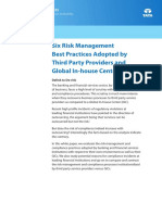 BPO Whitepaper Six Risk Management Best Practices Third Party Providers Global in House Centers 0413 1