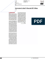 Classifica ricercatori, 5 docenti di Urbino - Il Corriere Adriatico del 9 settembre 2023