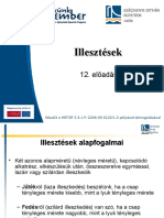 12.2 Illesztések