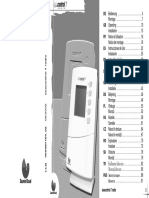 Termostat Manual