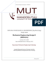 Mechanical Engineering Design II - MEDS201 (2023)