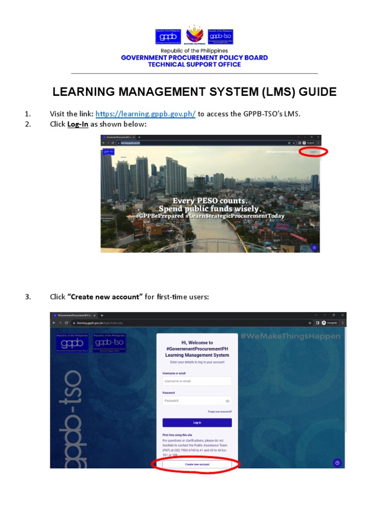 LMS Guide | PDF