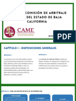 Ley de La Comisión de Arbitraje Médico Del Estado de Baja California