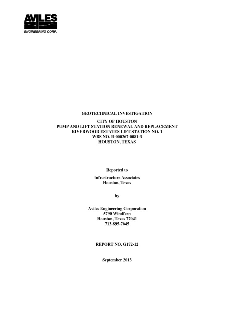 Report Geotechnical R 000267 0081 4 | PDF | Deep Foundation ...