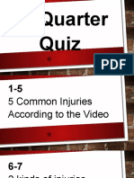3rd Quarter Quiz