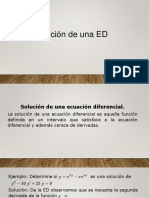 Matemáticas II P-3. ED Separación de Variables