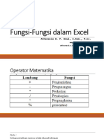 Materi 6 Microsoft Excel