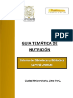 Guia Tematica de Nutricion