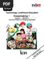 Dressmaking 1 Module 4