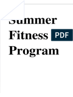 Summer Fitness Program