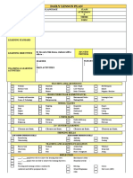 Lesson Template Yellow