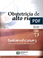 Obstetricia de Alto Riesgo