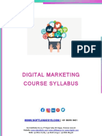 Digital Marketing Course Syllabus
