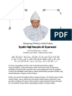 Biografi Syekh Haji Hasyim Al Syarwani