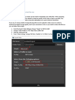 Openshot Export Settings