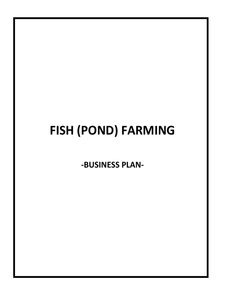 Catfish Business Plan PDF
