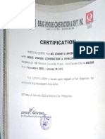 Scanned Diploma