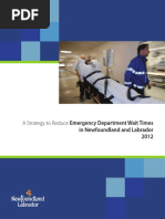 Wait Times PDF Emergency Department Strategy