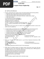 GATE 2011 Computer Science Engineering Set - C: Q.1 - Q.25 Carry One Mark Each